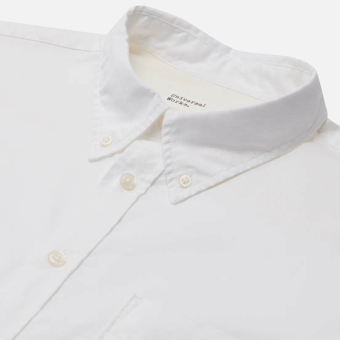 Universal Works Мужская рубашка Everyday Organic Oxford