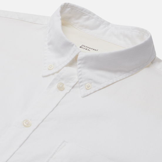 Мужская рубашка Universal Works Everyday Organic Oxford White