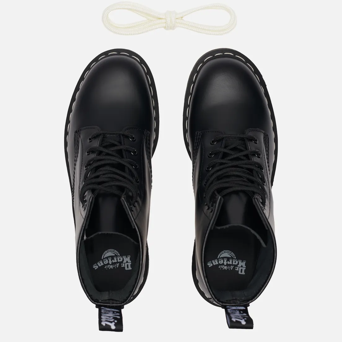Dr. Martens Мужские ботинки 1460 8 Eye White Stitch