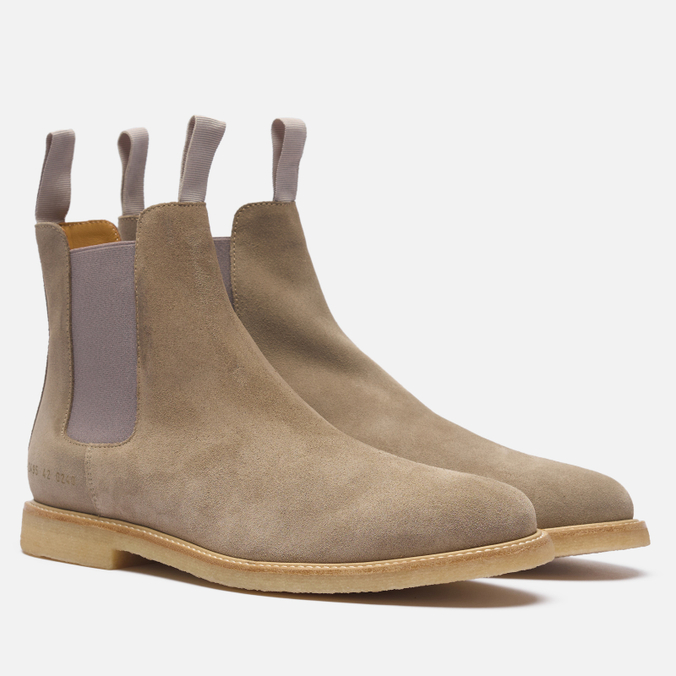 Мужские ботинки Common Projects Chelsea Classic Waxed Suede
