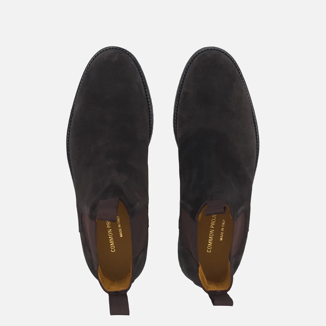 Common Projects Мужские ботинки Chelsea Classic Waxed Suede
