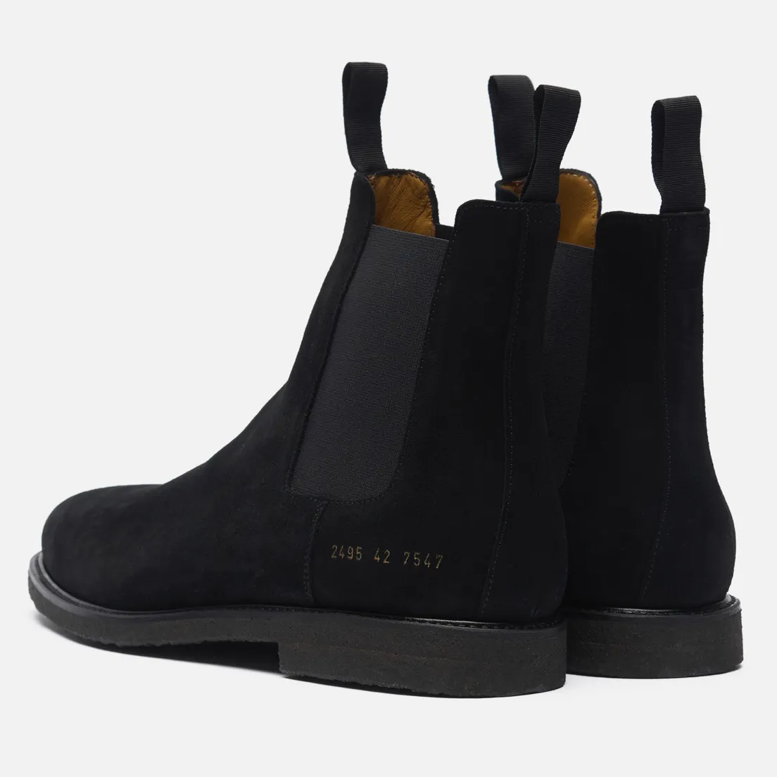 Common Projects Мужские ботинки Chelsea Classic Waxed Suede