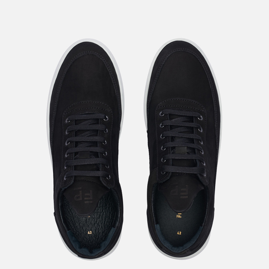 Мужские кроссовки Filling Pieces Low Top Ripple Basic Black/White