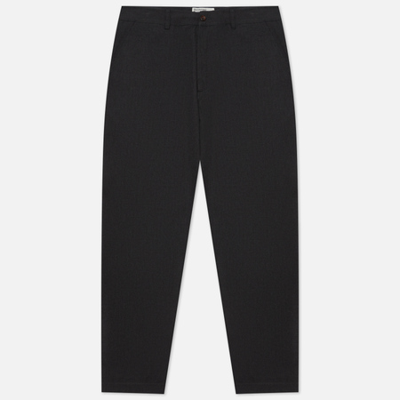 Мужские брюки Universal Works Military Chino Herringbone Cotton, цвет серый, размер 34