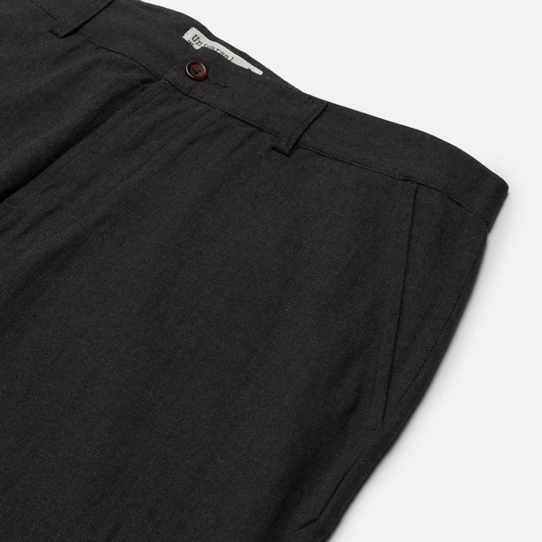 Universal Works Мужские брюки Military Chino Herringbone Cotton
