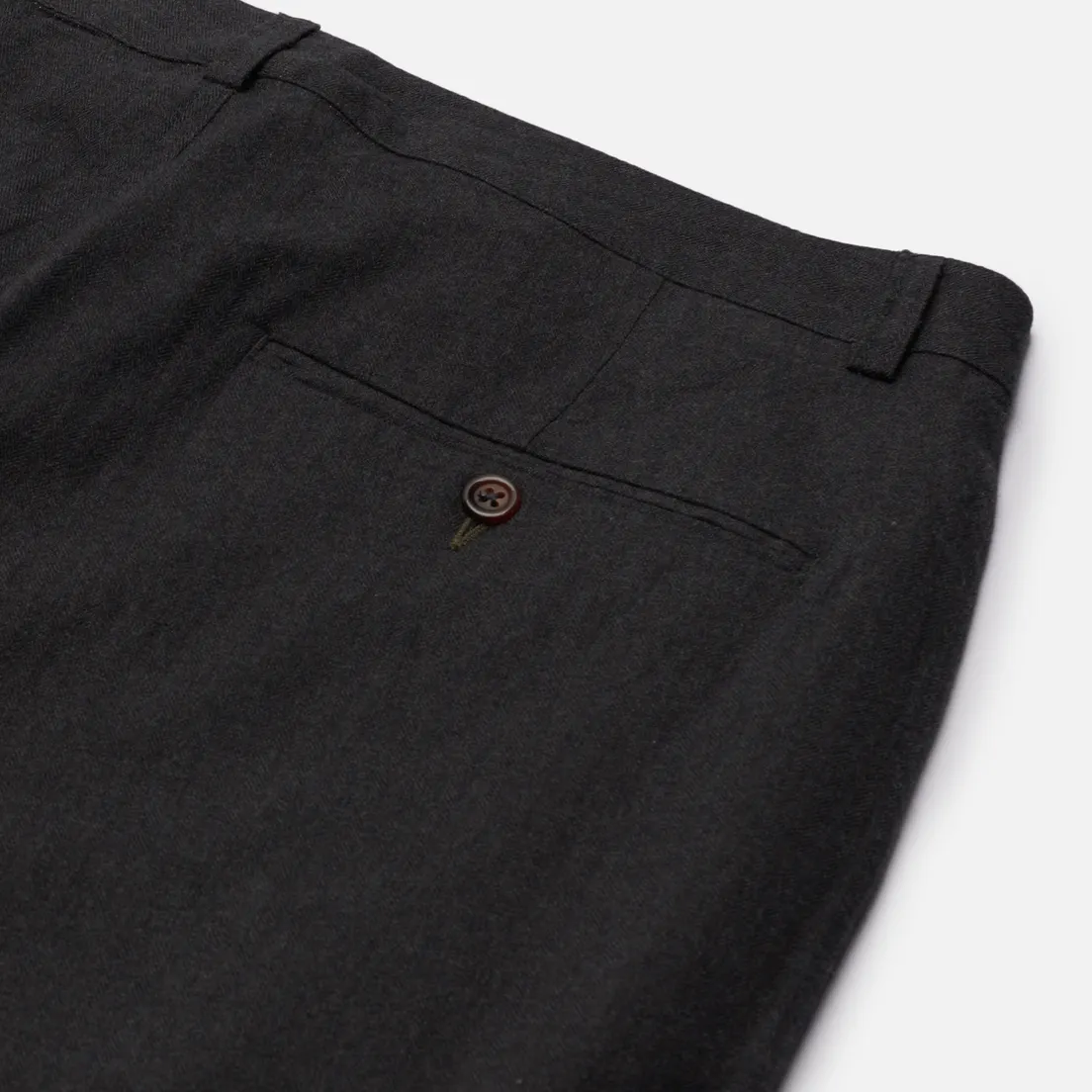 Universal Works Мужские брюки Military Chino Herringbone Cotton