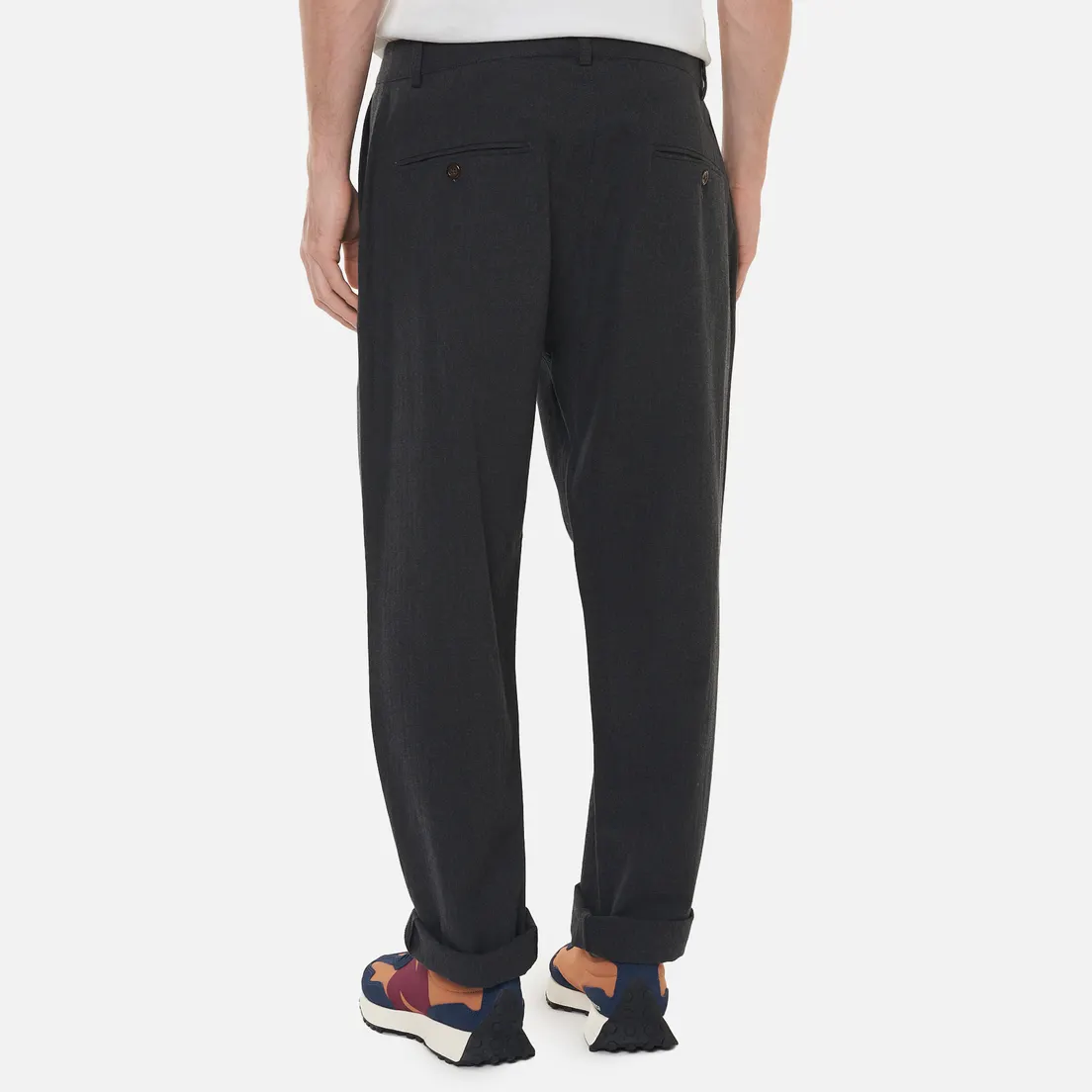 Universal Works Мужские брюки Military Chino Herringbone Cotton