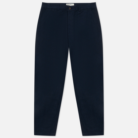 Мужские брюки Universal Works Military Chino Nebraska Cotton, цвет синий, размер 30