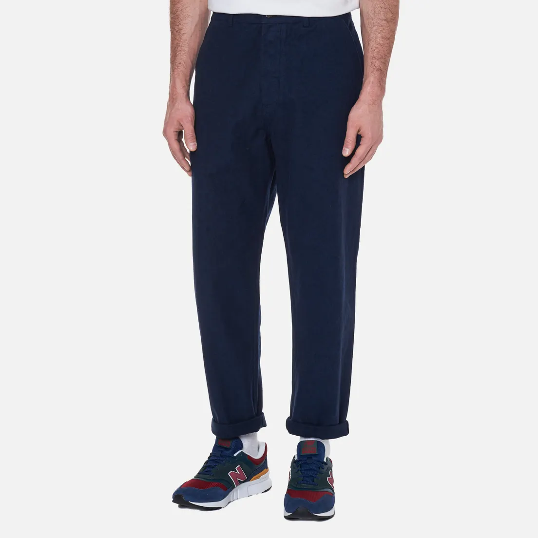 Universal Works Мужские брюки Military Chino Nebraska Cotton