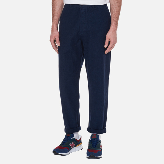 Мужские брюки Universal Works Military Chino Nebraska Cotton Navy
