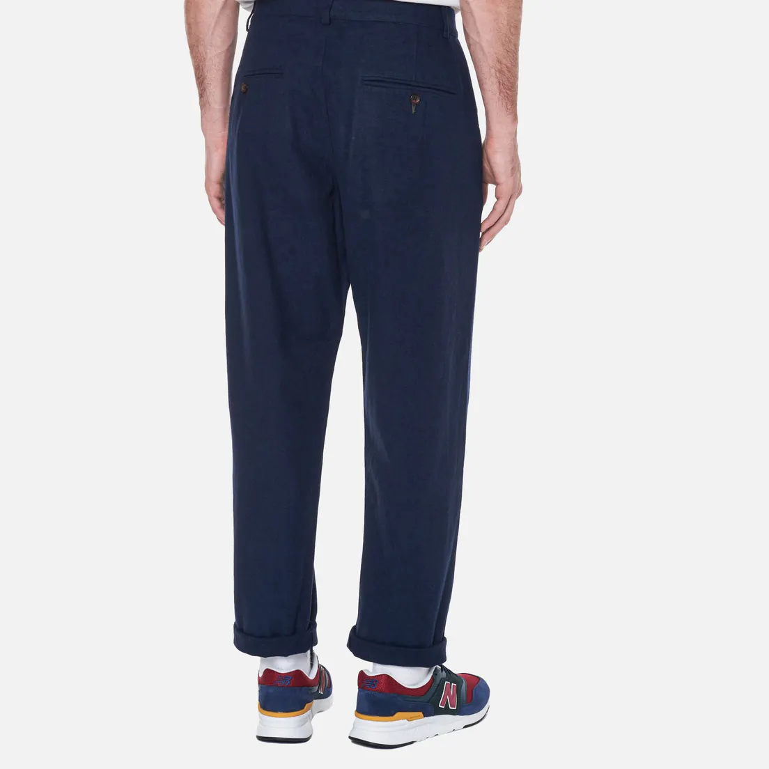 Universal Works Мужские брюки Military Chino Nebraska Cotton