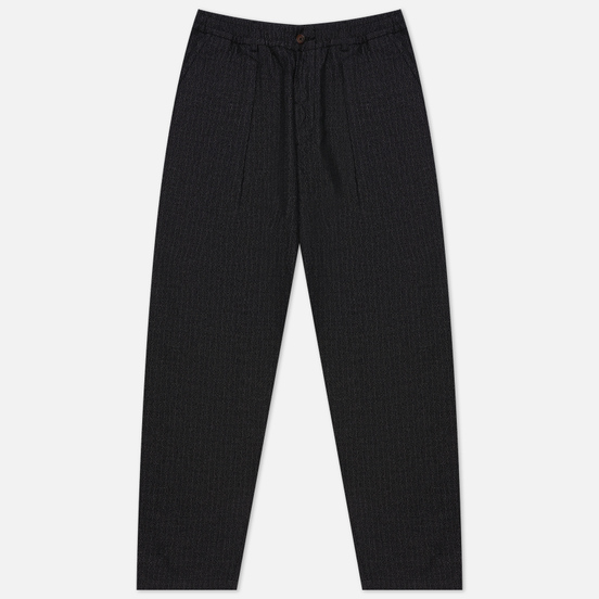 Мужские брюки Universal Works Pleated Track Kharma Cotton Black