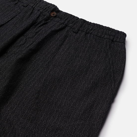 Мужские брюки Universal Works Pleated Track Kharma Cotton Black