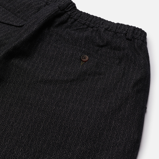 Мужские брюки Universal Works Pleated Track Kharma Cotton Black