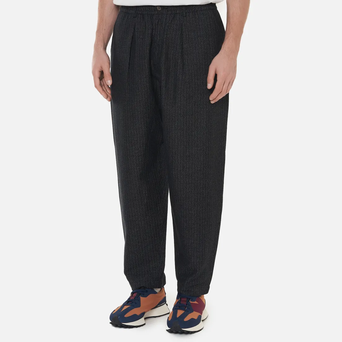 Universal Works Мужские брюки Pleated Track Kharma Cotton