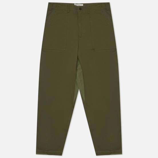 Мужские брюки Universal Works Patched Mil Fatigue Twill Mix Light Olive