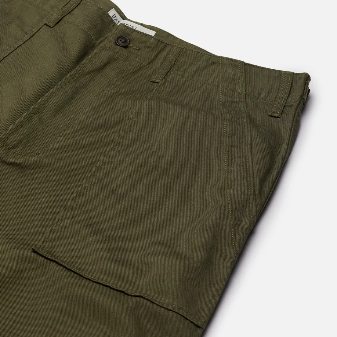Universal Works Мужские брюки Patched Mil Fatigue Twill Mix