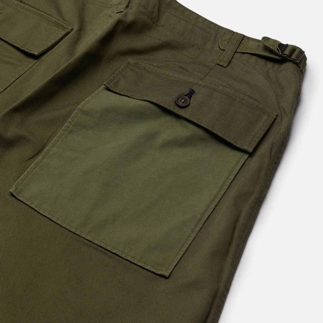 Universal Works Мужские брюки Patched Mil Fatigue Twill Mix