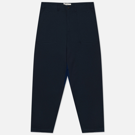 Мужские брюки Universal Works Patched Mil Fatigue Twill Mix, цвет синий, размер 28