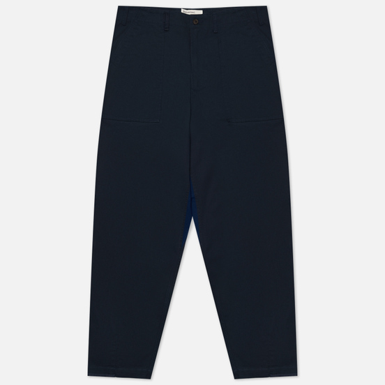 Мужские брюки Universal Works Patched Mil Fatigue Twill Mix Navy