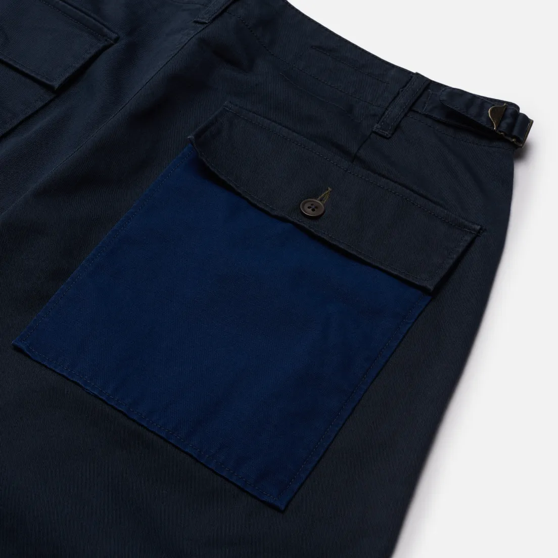 Universal Works Мужские брюки Patched Mil Fatigue Twill Mix