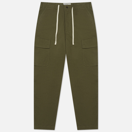 Мужские брюки Universal Works Cargo Twill, цвет оливковый, размер 32