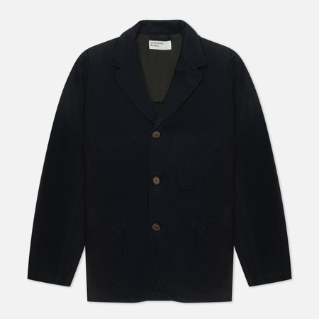 Мужская куртка Universal Works Five Pocket Nebraska Cotton, цвет чёрный, размер L