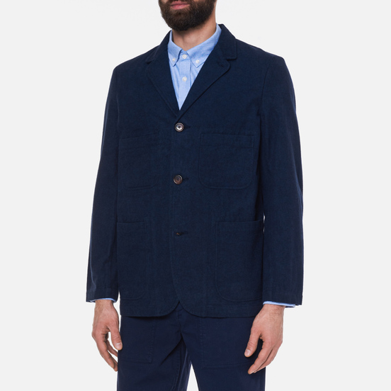 Мужская куртка Universal Works Five Pocket Nebraska Cotton Navy