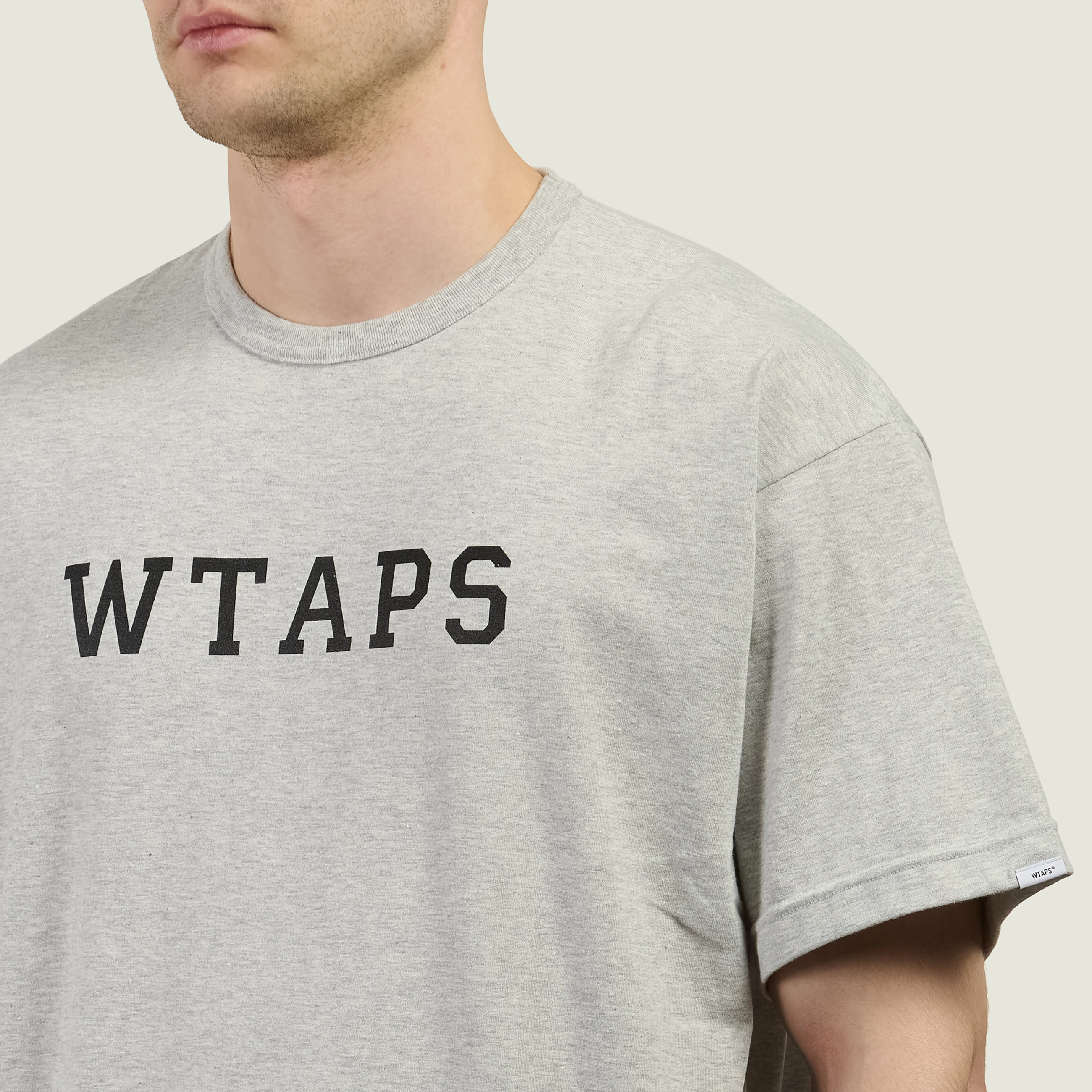 Мужская футболка WTAPS Academy 01, 251ATDT-CSM19 ASHGRAY