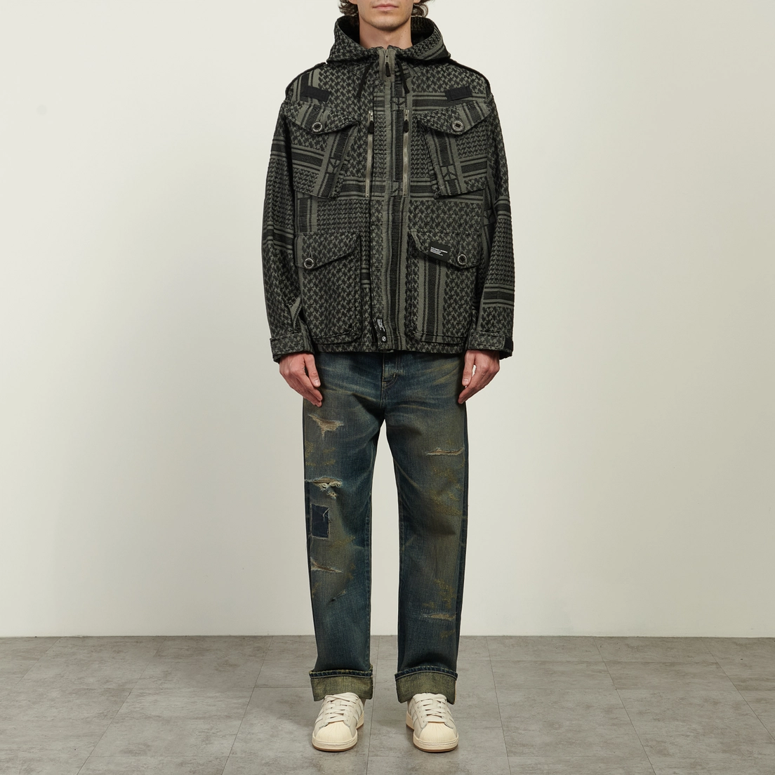 Neighborhood Мужская демисезонная куртка JQ Shemagh Smock