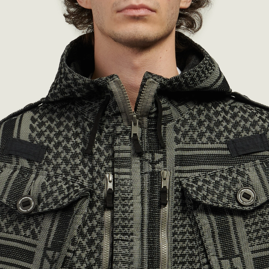 Neighborhood Мужская демисезонная куртка JQ Shemagh Smock