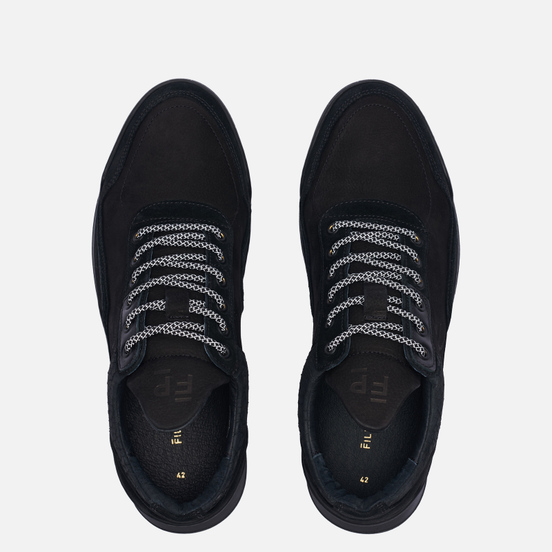 Мужские кроссовки Filling Pieces Low Top Ghost Decon All Black