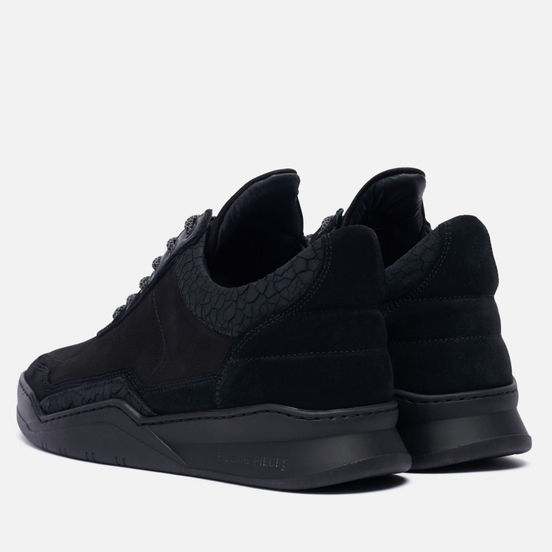 Мужские кроссовки Filling Pieces Low Top Ghost Decon All Black