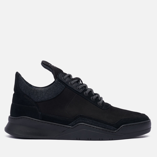 Мужские кроссовки Filling Pieces Low Top Ghost Decon All Black
