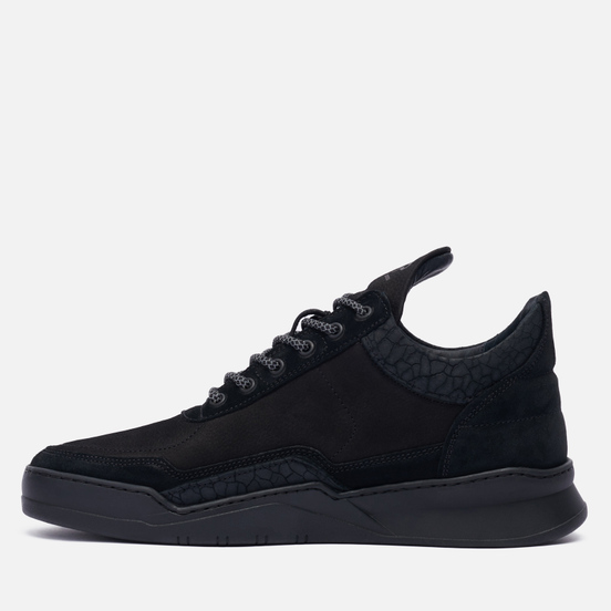 Мужские кроссовки Filling Pieces Low Top Ghost Decon All Black