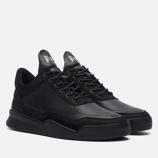 Кроссовки Filling Pieces Low Top Ghost Decon Triple Black