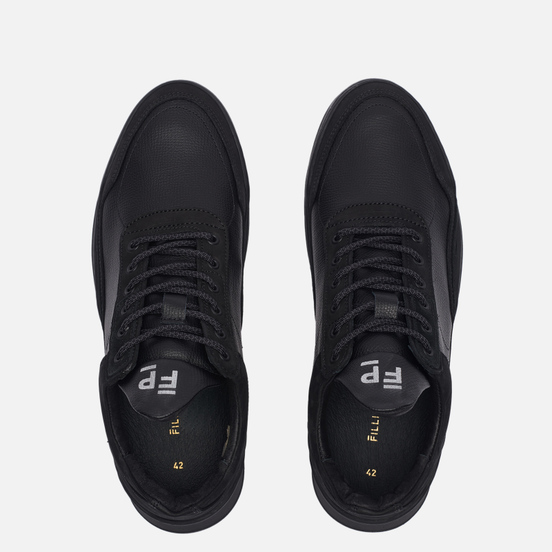 Кроссовки Filling Pieces Low Top Ghost Decon Triple Black