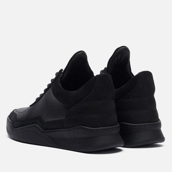 Кроссовки Filling Pieces Low Top Ghost Decon Triple Black