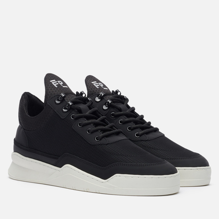 Кроссовки Filling Pieces Low Top Ghost Radar, цвет чёрный, размер 46 EU