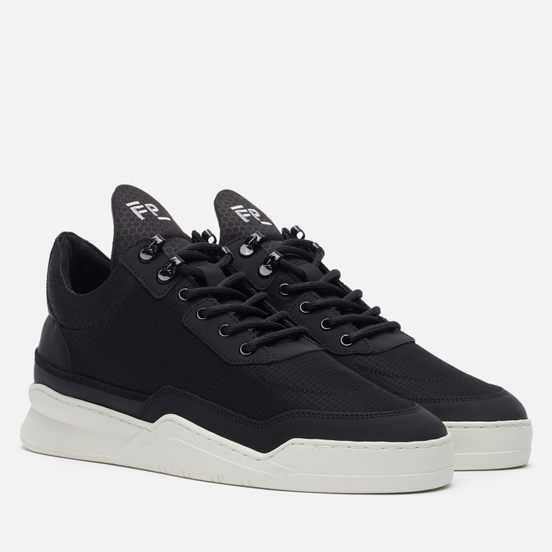 Кроссовки Filling Pieces Low Top Ghost Radar Black