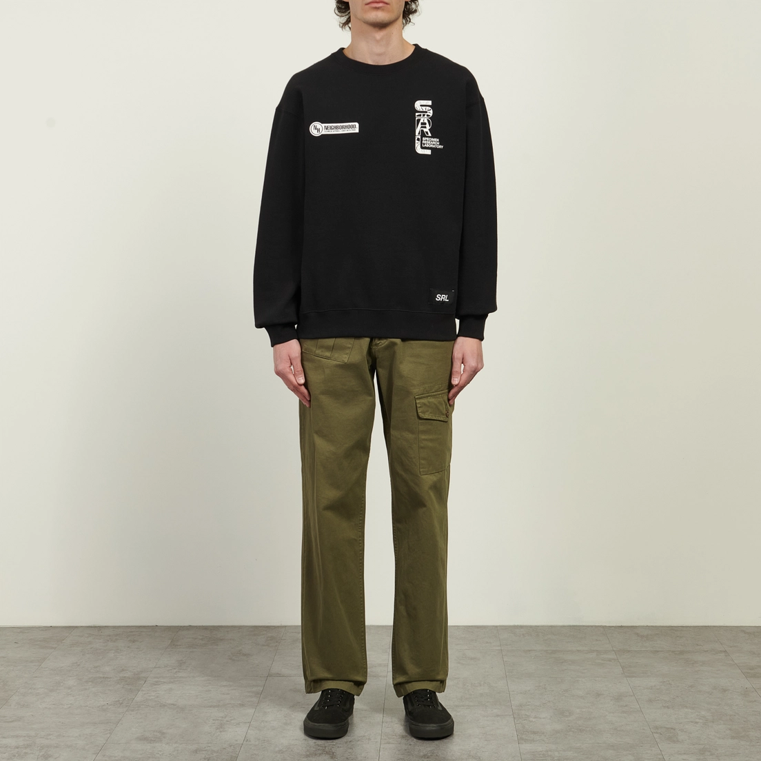 Neighborhood Мужская толстовка SRL. Crewneck