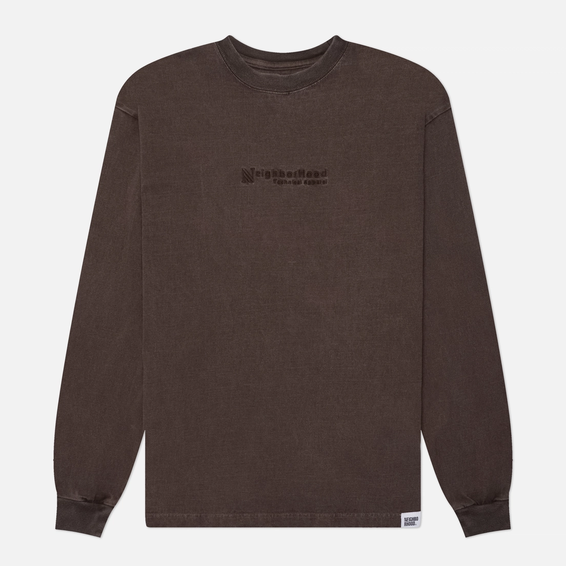 Neighborhood Мужской лонгслив Pigment Dyed Crewneck