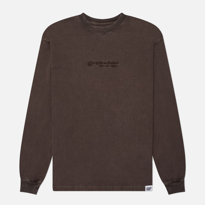 Мужской лонгслив Neighborhood Pigment Dyed Crewneck