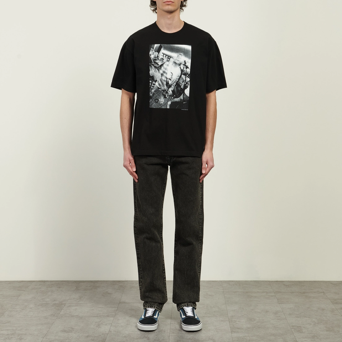 Neighborhood Мужская футболка x Charles Peterson SS-5