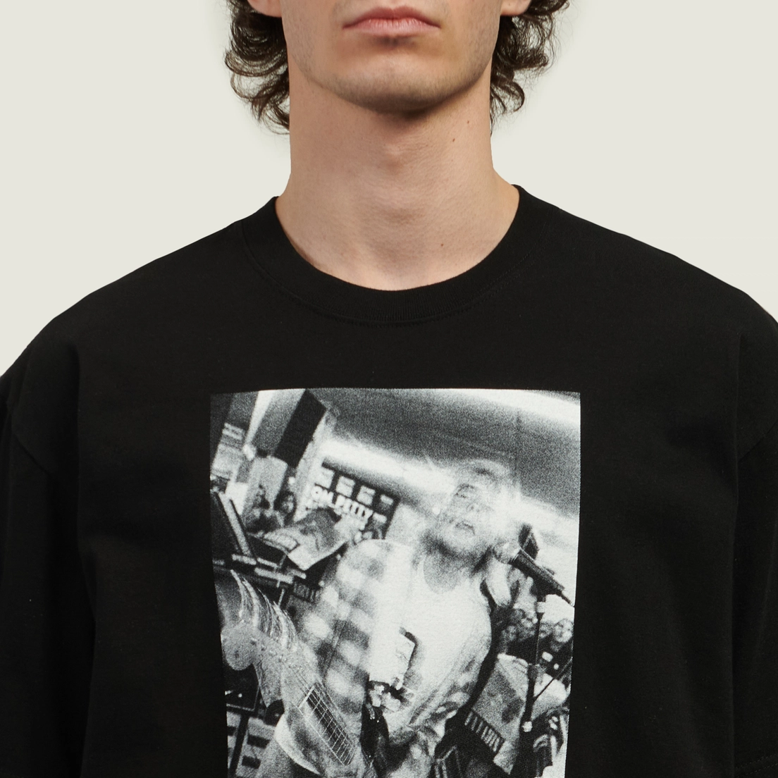 Neighborhood Мужская футболка x Charles Peterson SS-5