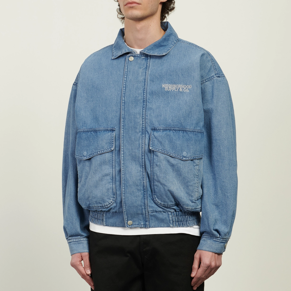 Neighborhood Мужская джинсовая куртка Denim Dad