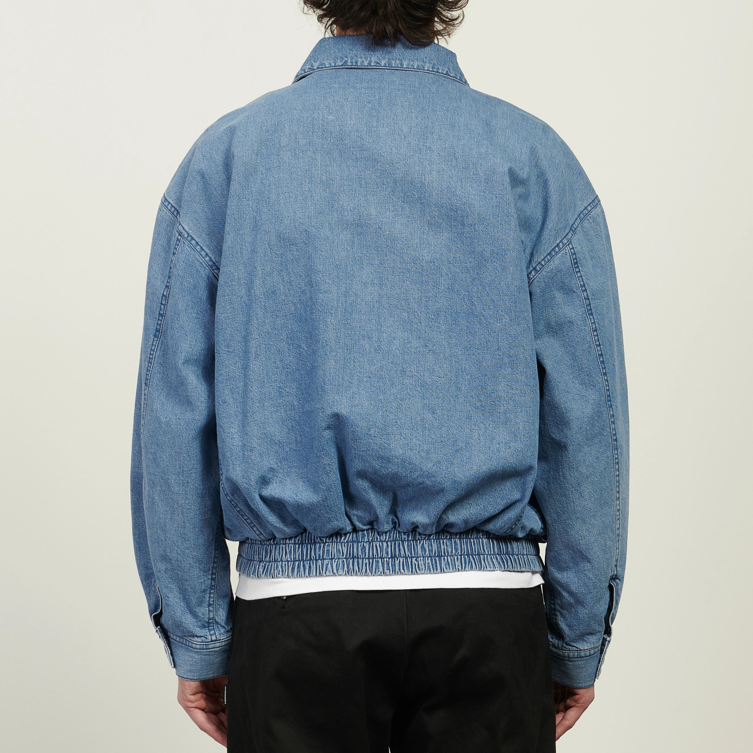 Мужская джинсовая куртка Neighborhood Denim Dad, 252SPNH-JKM01 INDIGO