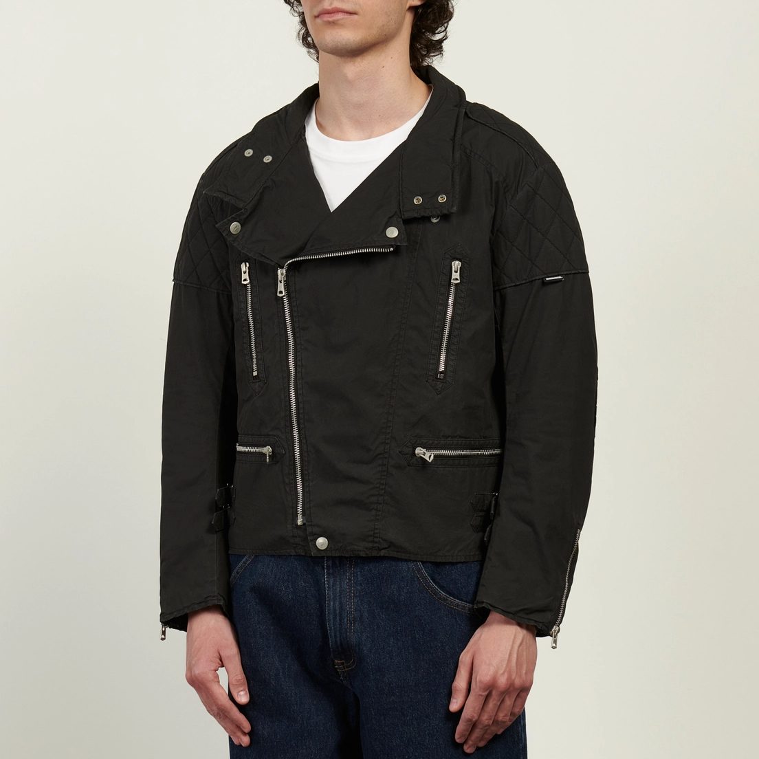 Neighborhood Мужская куртка ветровка Faded Stand Collar Riders