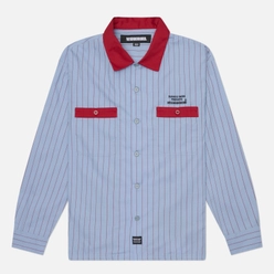 Neighborhood Мужская рубашка Classic Work Stripe