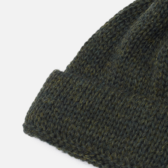 Шапка Universal Works Short Watch British Wool Forest Green